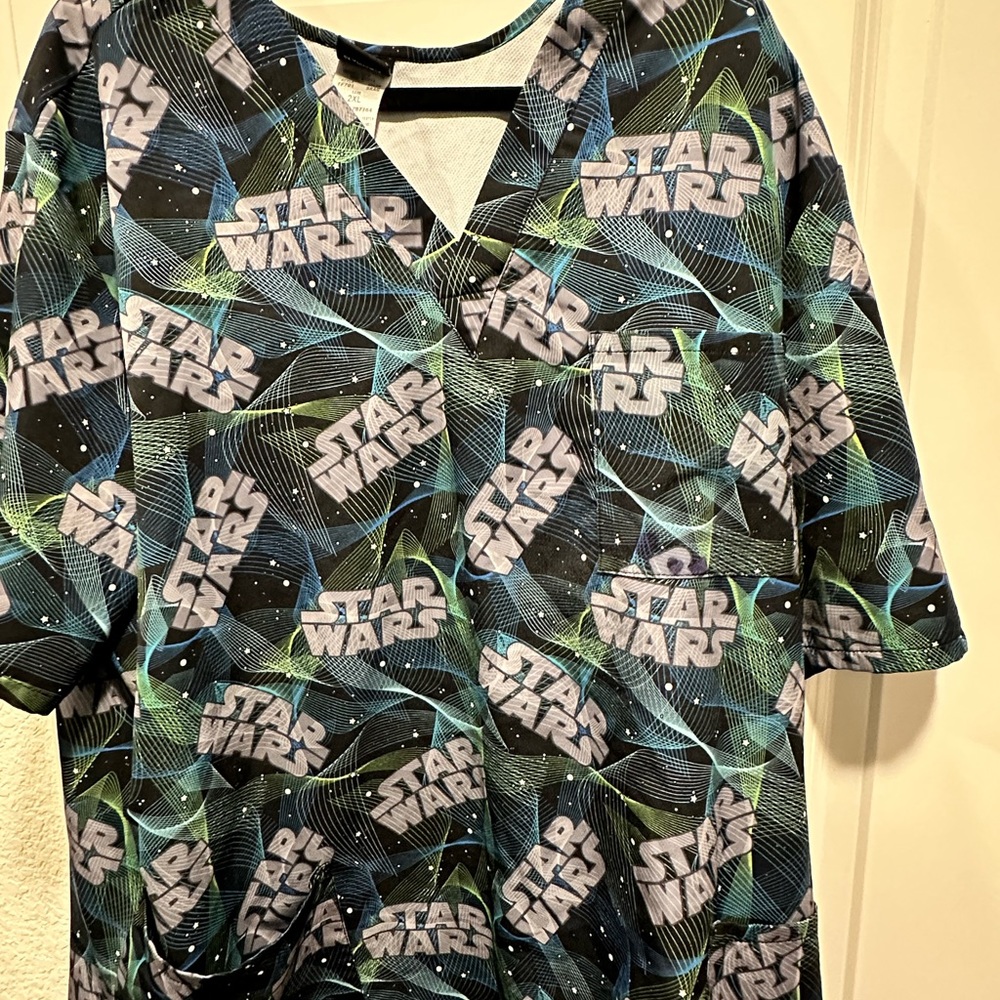 Men's Star Wars scrub top